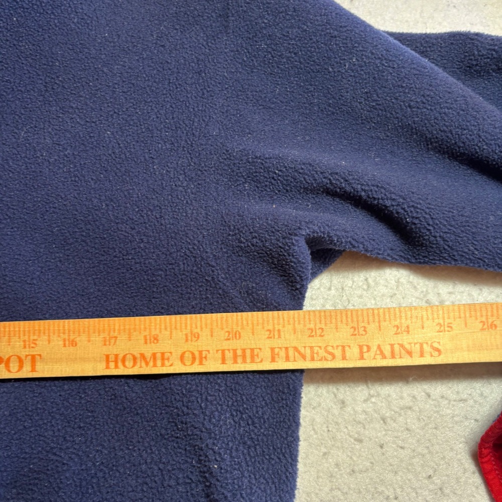 Vintage Patagonia‎ Synchilla Fleece Glissade Reversible Jacket Red Navy Men's M - Picture 8 of 11